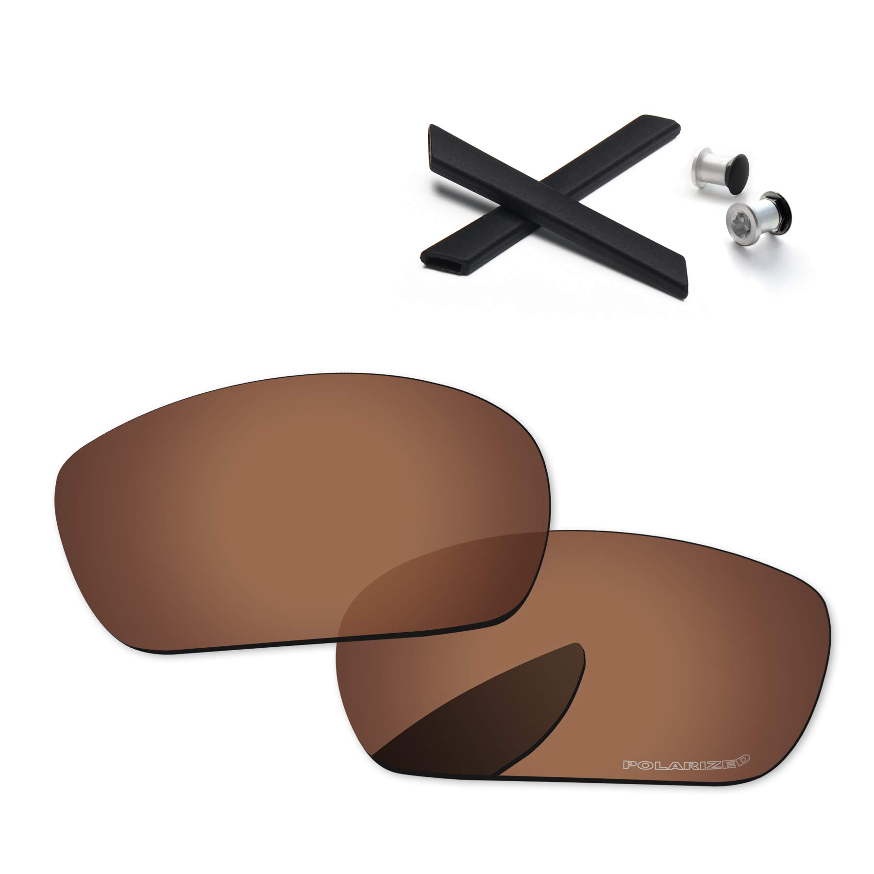 PapaVivaLenses Replacement & Rubber Kits for Oakley Jawbone