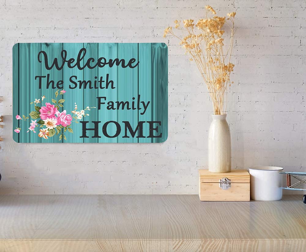 Letrero De Madera De 8 X 8 Pulgadas, Decoración De Pared Rústica