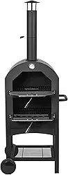 Forno de Pizza à Lenha Portátil com Capa e Acessórios – Ideal para Pizzas Artesanais