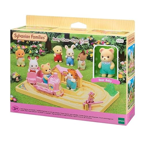 Train Tchou tchou des bébés SYLVANIAN FAMILIES 5320 La Crèche 'école - vue 6