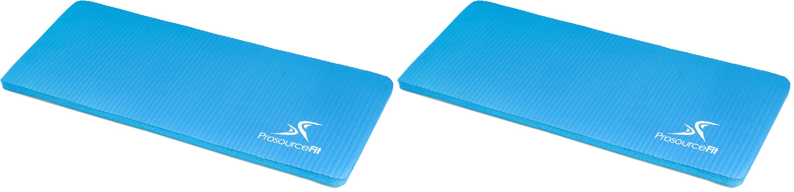 ProsourceFit Yoga Knee Pad and Elbow Cushion 15mm (5/8”) Fits Standard Mats for Pain Free Joints in Yoga, Pilates, Floor Workouts.