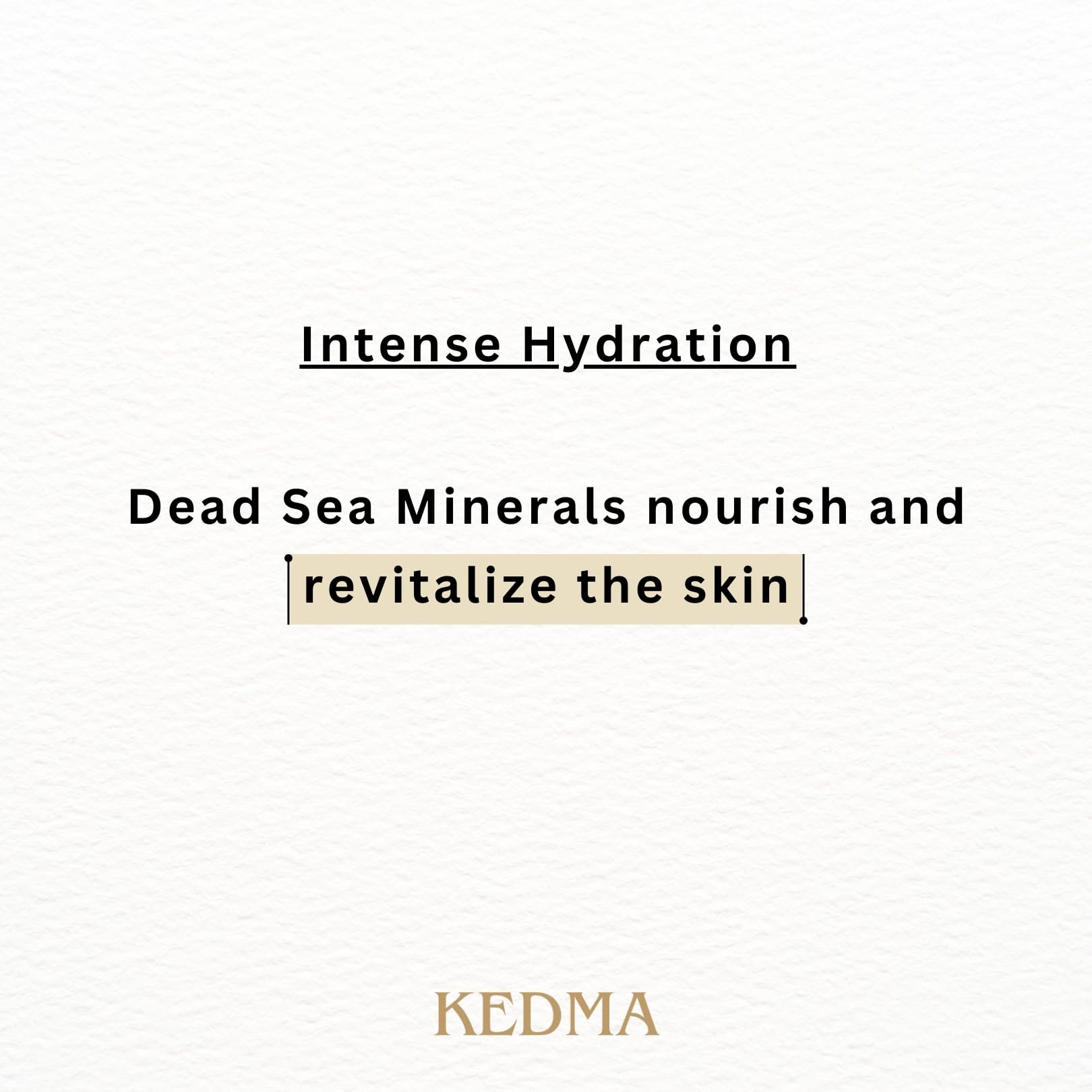 Kedma, Mineral Anti-Aging Serum, Hydrating and Revitalizing for Skin, With Dead Sea Minerals, Vitamins A, C, E - Image 2