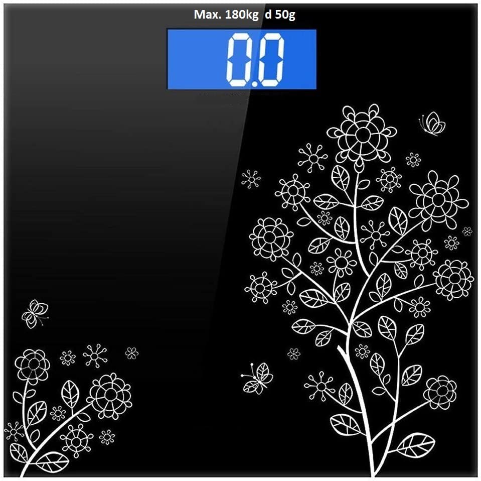 Digital Personal Weighing Scale for Body Weight | 180 Kg Capacity | Ultra Slim Glass Body Weight Machine with Blue LCD Display | Automatic On/Off Bathroom Electronic Weight Scale-image-33