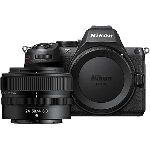 Nikon Z5 II with Wide-Angle Zoom Lens | Full-Frame mirrorless Stills/Video Camera with 24-50mm Zoom Lens | Nikon USA Model