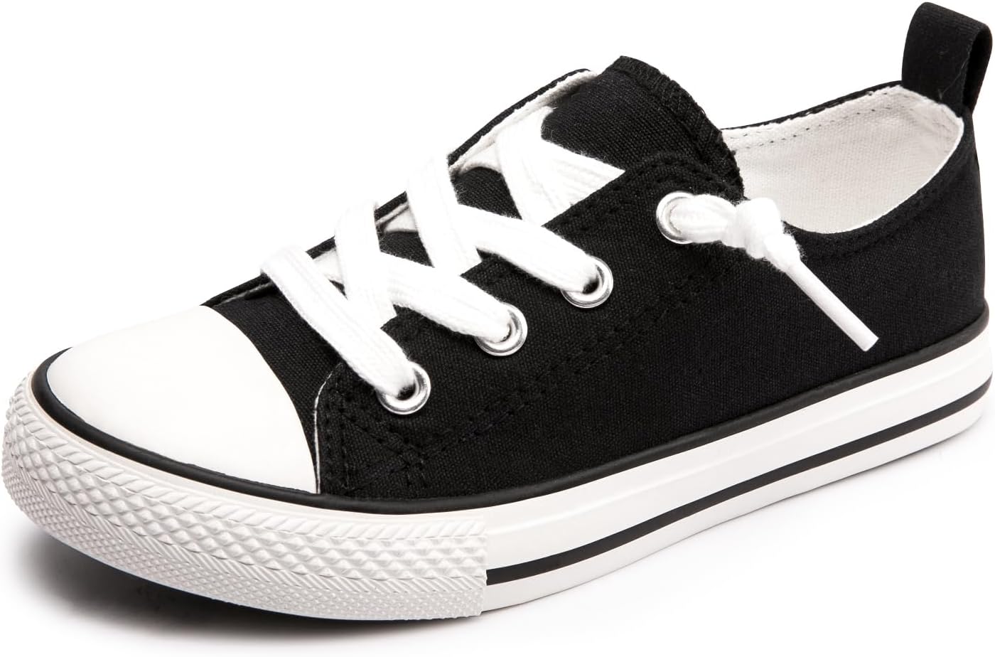 BENEKER Boy Girls Canvas Shoes Slip on Sneakers Comfort Casual Walking Shoes for Little Kid Big Kid