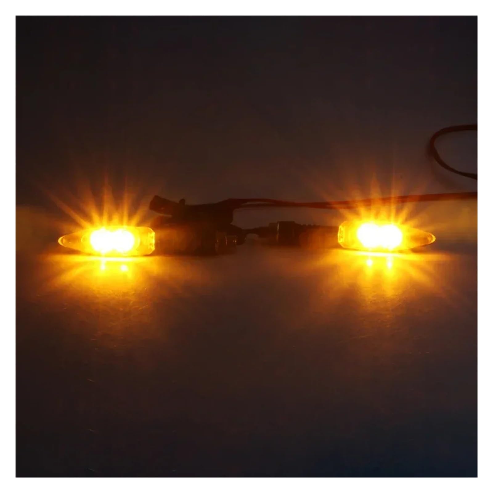 2 Mini Luces LED Intermitentes Universales De 12 V para Motocicleta para Har&Ley Motocicleta Intermitentes señalizacion