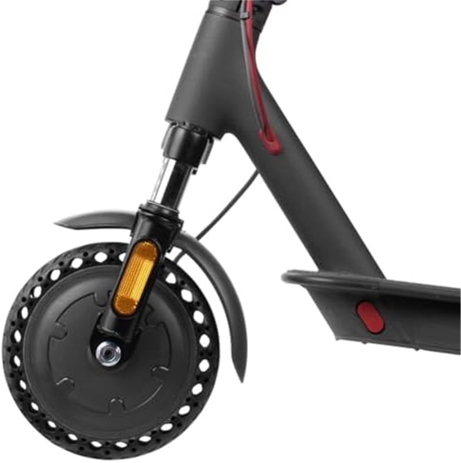 Papier Szwald Kit d'amortisseur de Suspension Avant, pour Xiaomi, pour Scooters électriques M365/1S/Pro, Construction en Acier Abs, Installation Facile système de Ressorts de Suspension Avant