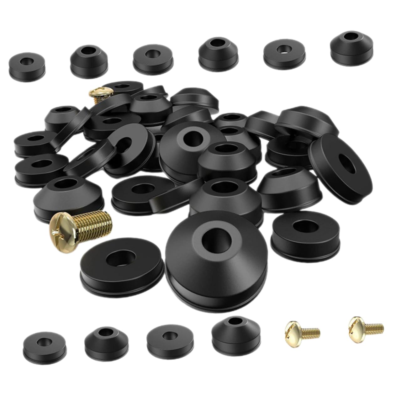 HOMSFOU 5sets Rondelle Per Rubinetti Kit Di Riparazione Per Rubinetti Esterni Con Assortimento Di Guarnizioni Per Sostituzione e Manutenzione