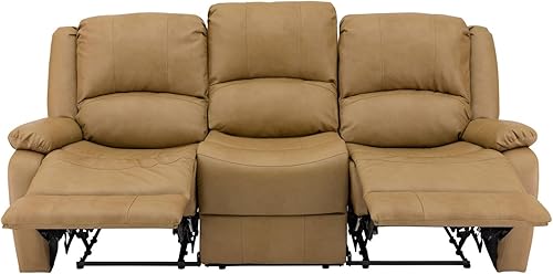 Miniatura 157 de RecPro Charles Collection sofá doble de 67 pulgadas con respaldo reclinable para caravana o cámper, mueble, sillón doble