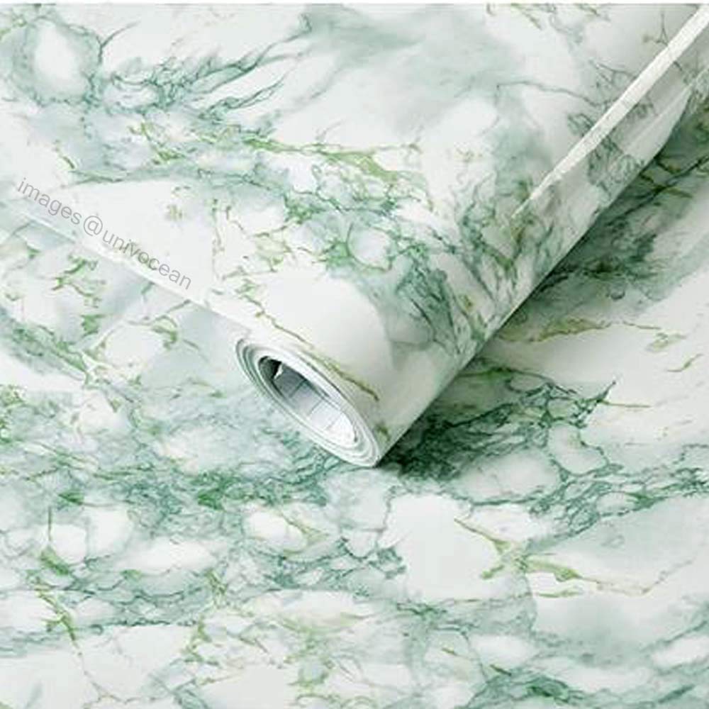Univocean 3D Green White Marble Stone Peel and Stick Wallpaper, Self Adhesive Waterproof HD Wallpaper (PVC Vinyl Stickers, 250 x 60 cm) (B08JD1VX11) Amazon Price History, Amazon Price Tracker
