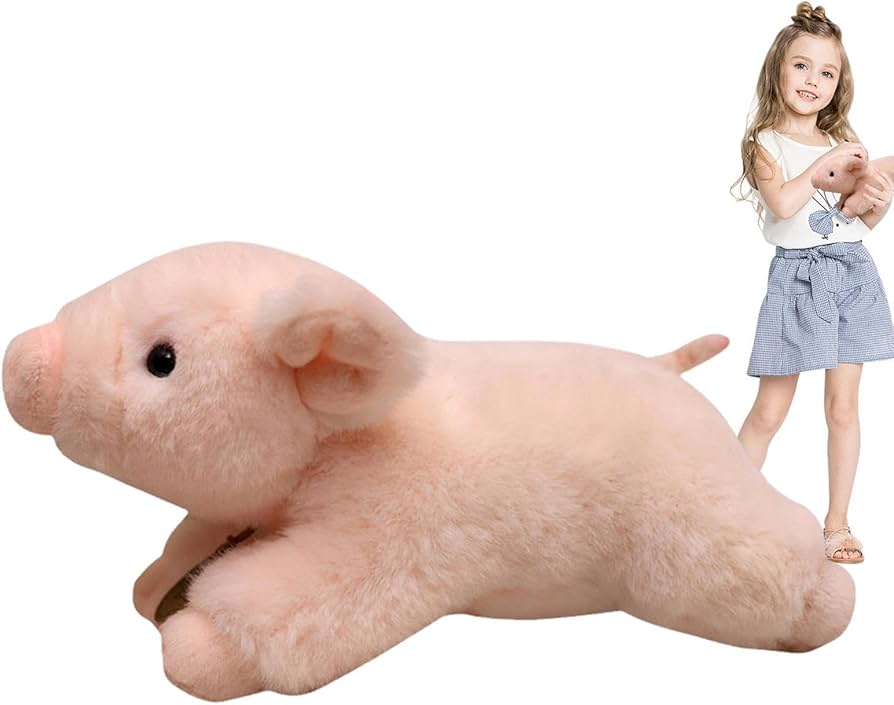 Amazon.co.jp: ピンクのブタのぬいぐるみ - かわいい豚のぬいぐるみ