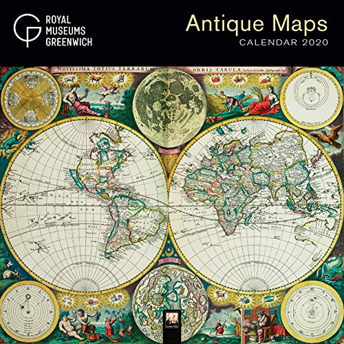 Royal Museums Greenwich â€“ Antique Maps Wall Calendar 2020 (Art Calendar)