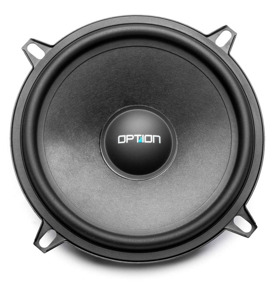 Option BASE-130-2-Wege 13cm Komponenten Lautsprecher-System - 3 Ohm, 86dB, 55 Watt RMS - 1 Paar Auto Lautsprecher