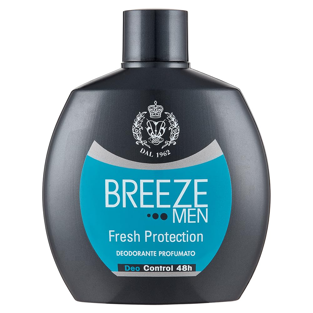 BREEZE | Deodorante Squeeze Fresh Protection, Breeze Men, 6x100 ml