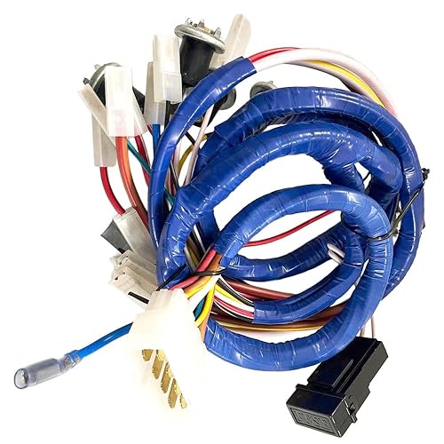 Miniatura 2 de Arnés de cableado completo de 2 piezas para Ford Tractor 2110 3400 3500 3550 4110LCG 4400 retroexcavadora