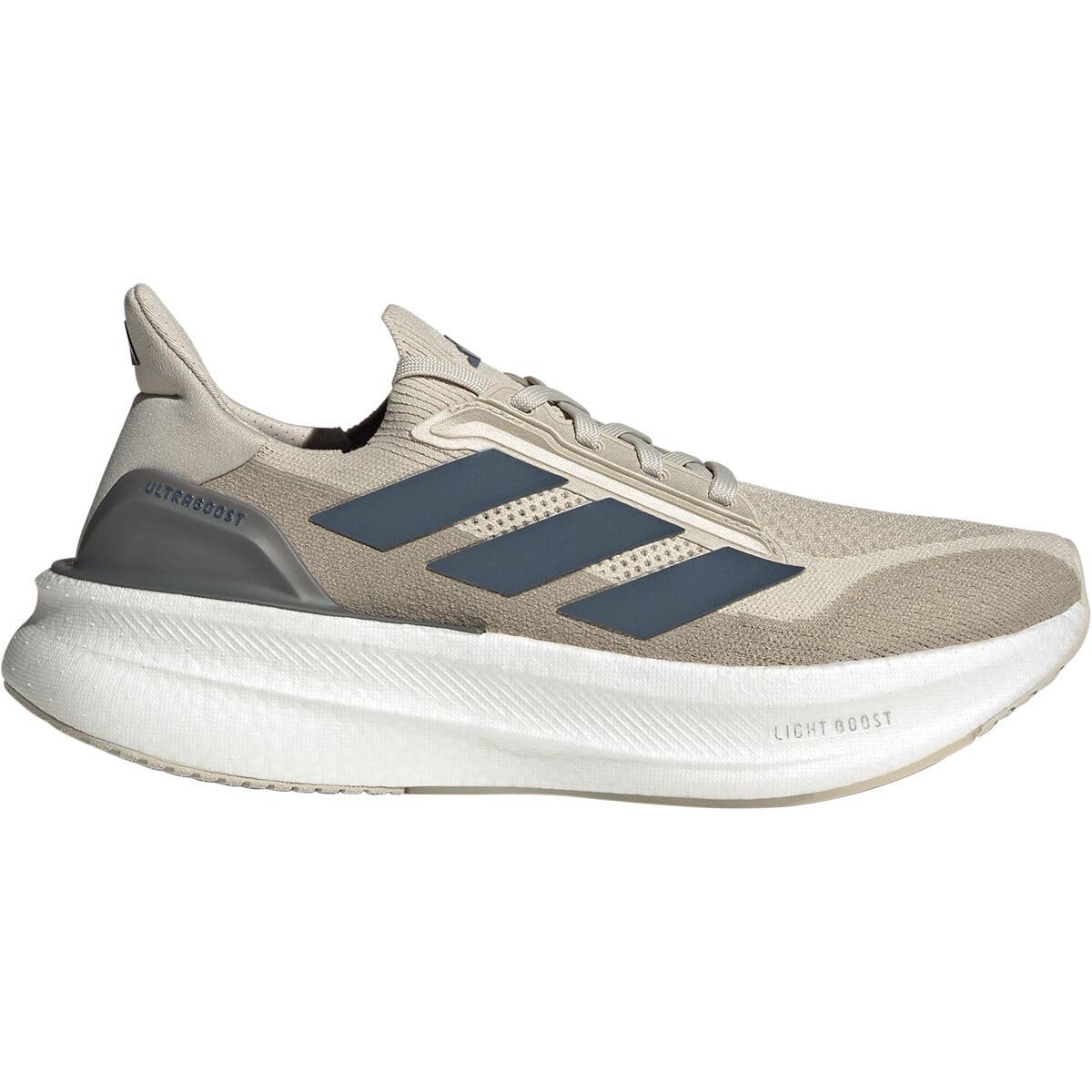 Adidas, Mens, Ultraboost 5X Running Shoes, Wonder Alumina/Preloved Ink/Grey, 9, D - Medium
