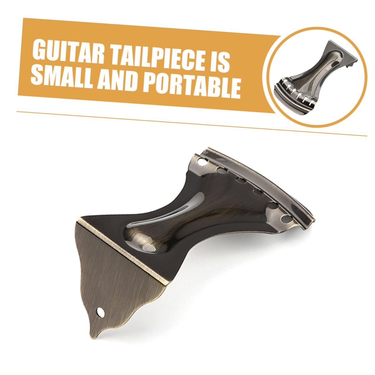 FAVOMOTO Craftsmanship Guitar Tailpiece 6-string Tailpiece Bridge Replacement Tones