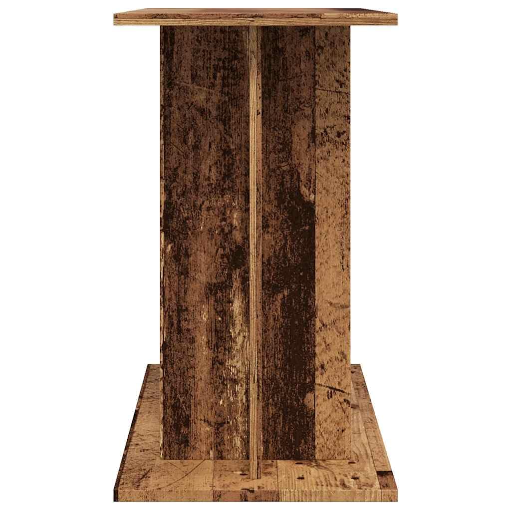 INLIFE Aquariumständer Altholz-Optik 80x35x60 cm Holzwerkstoff,Tier- & Haustierbedarf,Haustierbedarf,Aquaristik,Aquariumständer,Braun,13.45 KG,857272