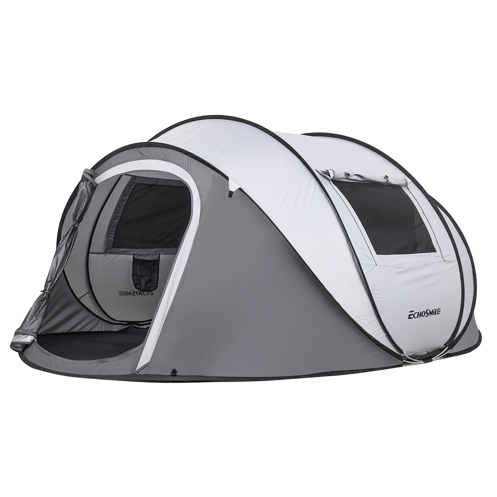 EchoSmile Instant Pop Up Tent,4-6 Person CampingTent,Waterproof Sunshade Family Tent,Portable Lightweight Dome Tent for Outdoor Beach Camping,Hiking&Travel image 4