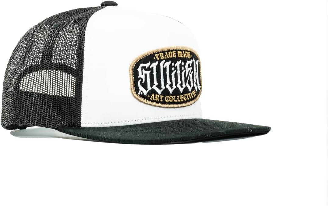 Sullen Station Snapback Tattoo Lifestyle Hat Adjustable 6 Panel - Image 2
