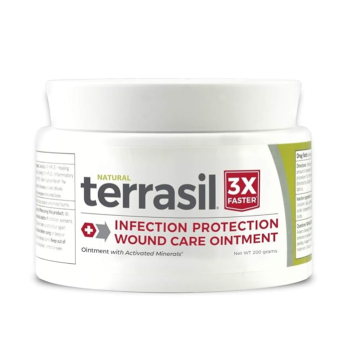 Buy Terrasil Wound Care Ointment 3X Faster Healing; Natural Infection