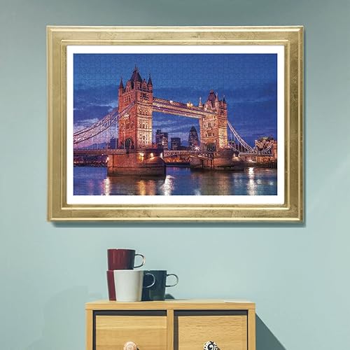 Miniatura 6 de Clementoni - 39674 Colección Puzzle Tower Bridge - Rompecabezas 1000, hecho en Italia, rompecabezas para adultos piezas