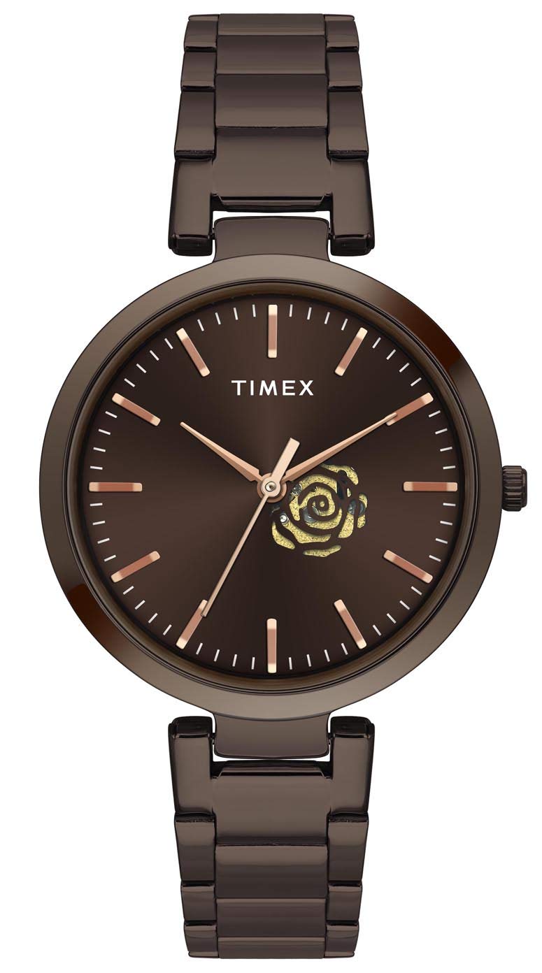 TIMEX Women Quartz Analog Brown-Dial-TW000X227 (B08X3MWVM6) Amazon Price History, Amazon Price Tracker