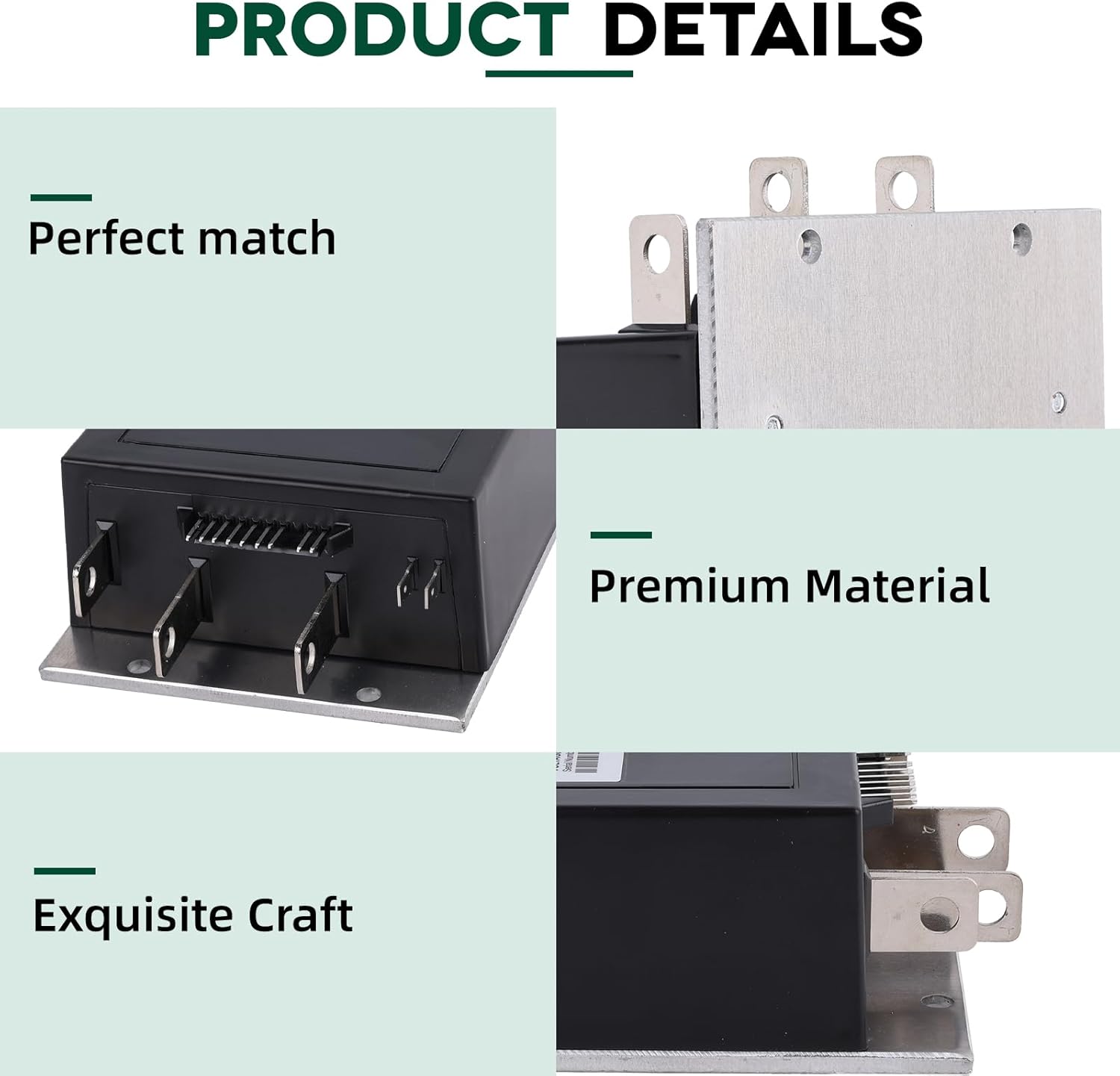 36V 300Amp Motor Controller Compatible with EZGO TXT Medalist 1995 1996 1997 1998 1999 2000 Golf Cart Controller Replaces 1206SX 73144G06 73144G01