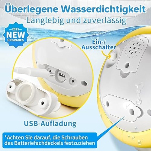 Badewannenspielzeug blau, Leuchtender spritzender Wal-Spielzeug, Badespielzeuge, ab 1 Jahr, Kleinkindspielzeug, Wasserspielzeug Baby，ab 1 2 3 Jahr