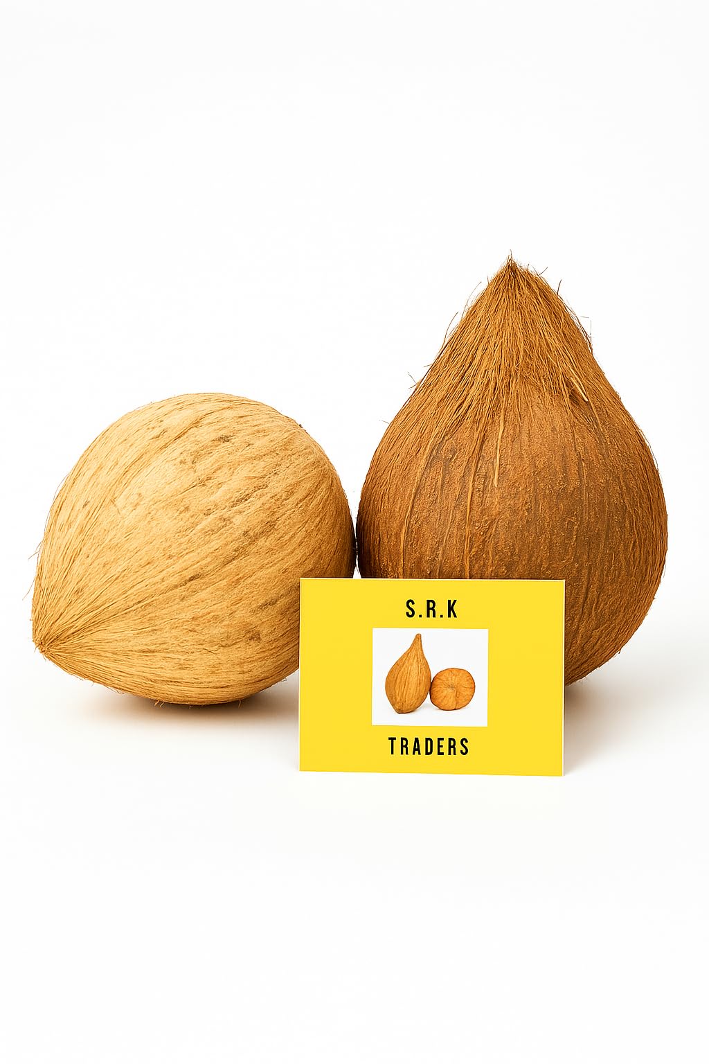 SRK Traders Fresh Pooja Coconut | Whole Thenga | Nariyal | Average 600 Gm | 1 Quantity-image-13