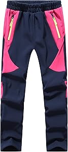  Baggy Kinder Schnee und Skihose mit Gummizug