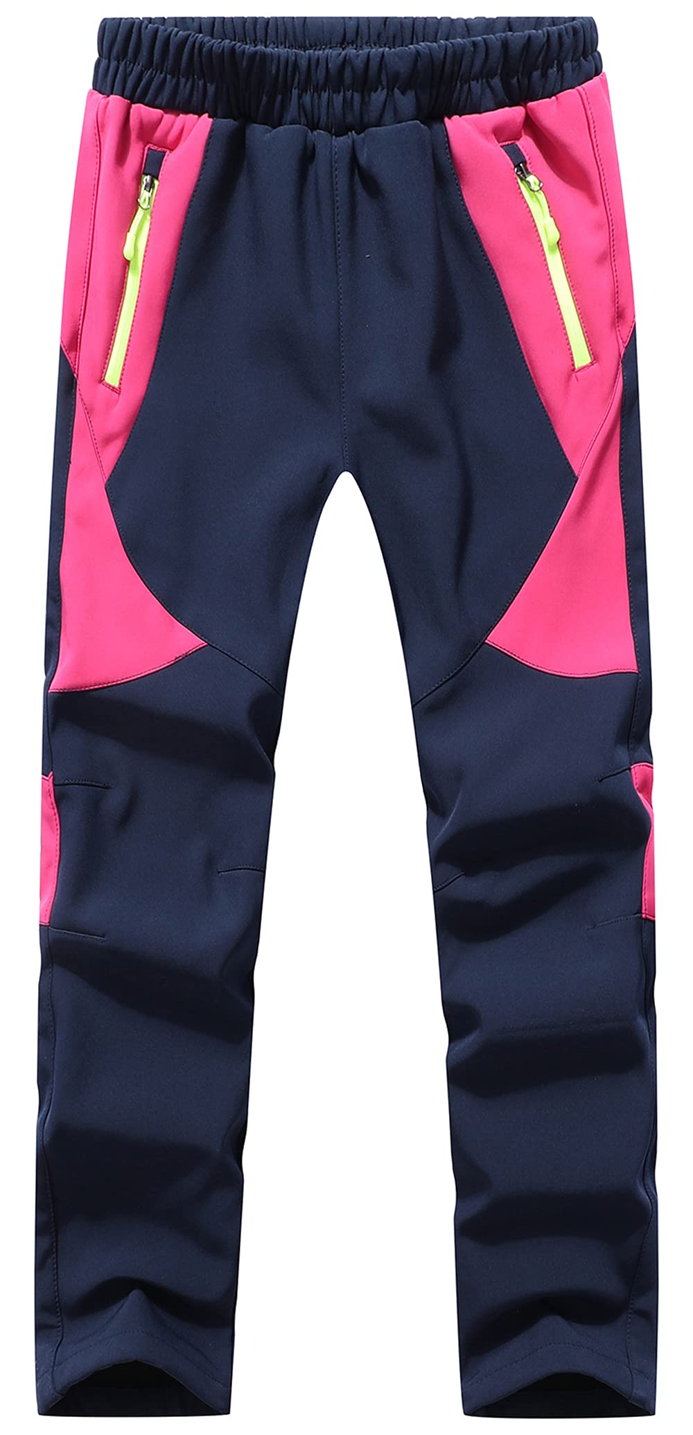 BenBoy Pantaloni Neve Bambino Impermeabile Pantaloni Sci Invernali Ragazze Ragazzo Pantaloni Trekking Softshell Arrampicata Escursionismo