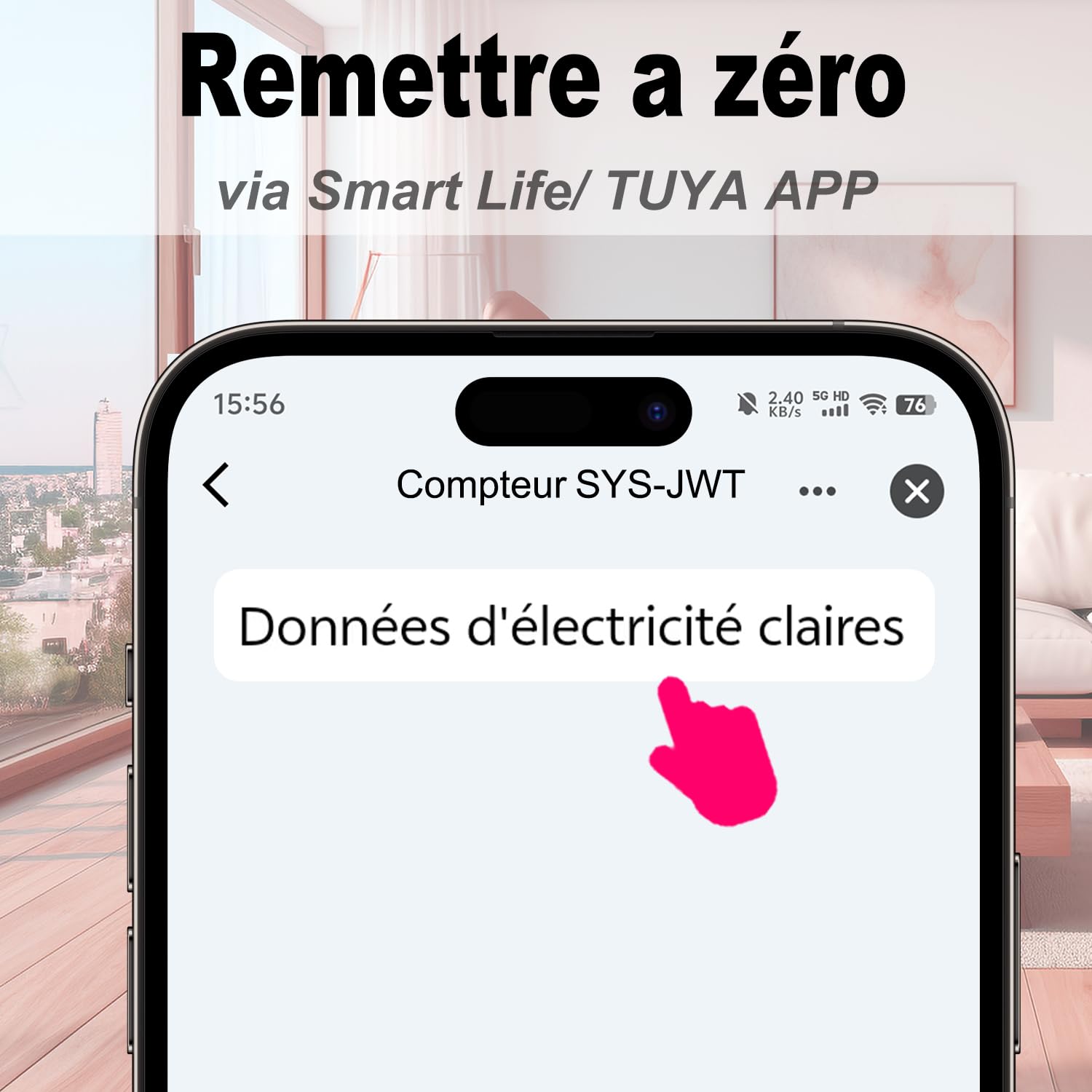 TONGOU Licznik energii WiFi – 50 A – 1-fazowy, LCD cyfrowy licznik prądu, szyna montażowa DIN z resetowaniem zasilania, monitorowanie prądu, pilot zdalnego sterowania, przełącznik przekaźnikowy