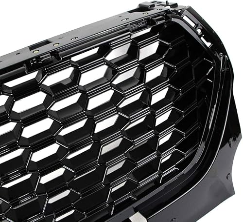 Miniatura 3 de Dreamseek Rejilla de parachoques delantero para Ford Escape S SE SEL EcoBoost Titanium Honeycomb Mesh Sport Grill Negro Brillante Estilo ST-Line