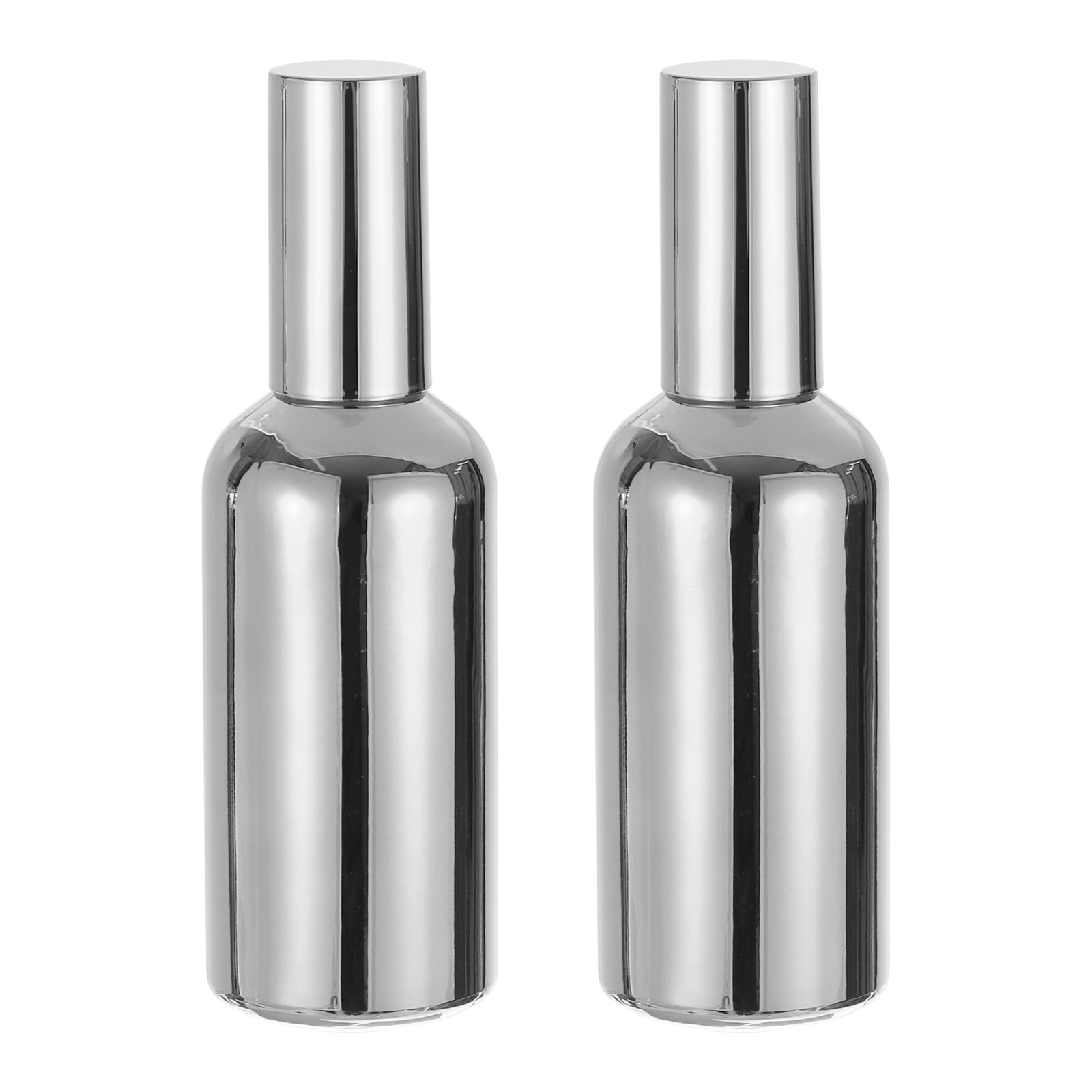 QUARKZMAN Spruzzatore per Cocktail 2pz 100ml (3,4 oz) in Acciaio Inossidabile, Bar per Martini Spruzzatore Vermut Bottiglia Spray Profumo Riutilizzabile, Tono Argento