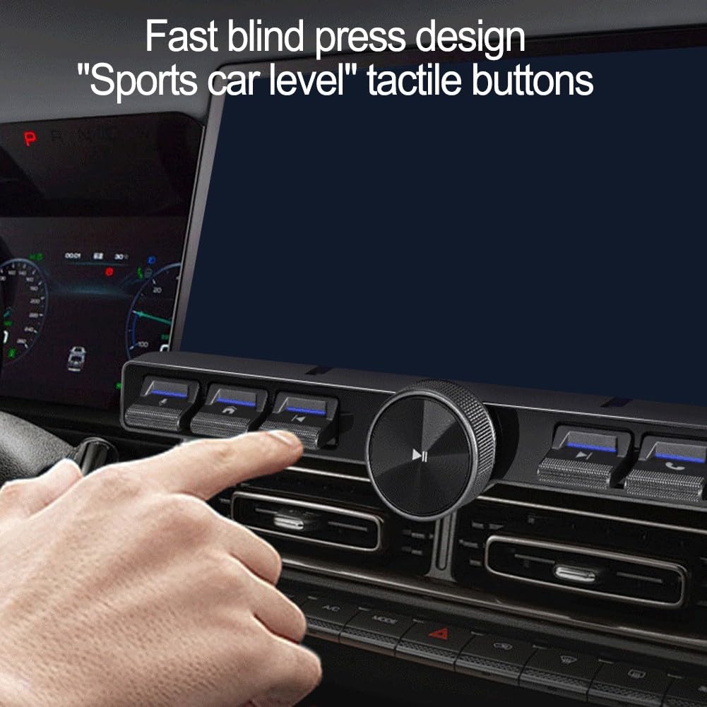 Mando a distancia multimedia con botón de control del volante con LED para coche DVD Player