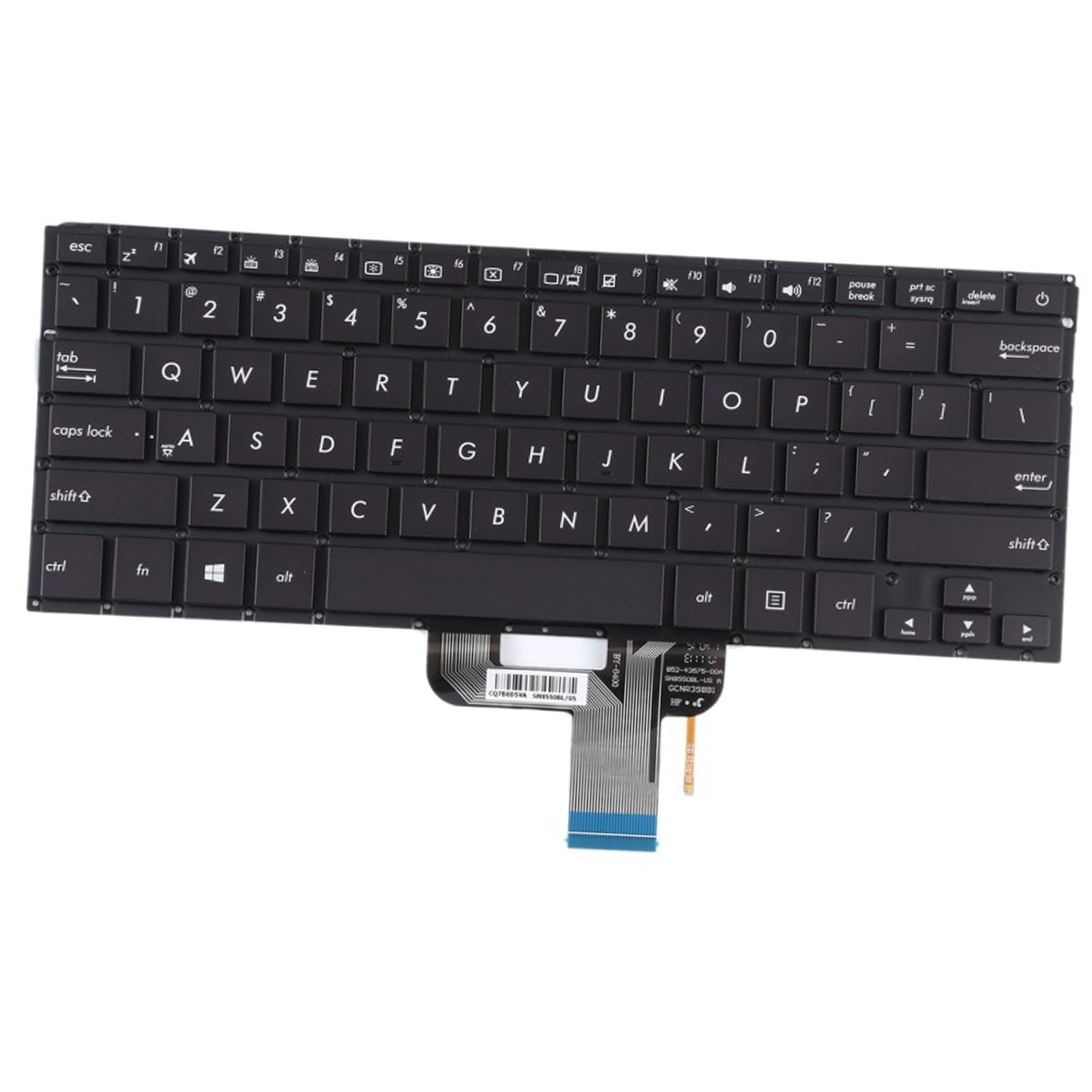 Tastiera ergonomica retroilluminata con LED per Laptop RX410U RX310 UX310UA UX310UQ U4000 Dotati Tastiera Portatile retroilluminata con Illuminazione a LED
