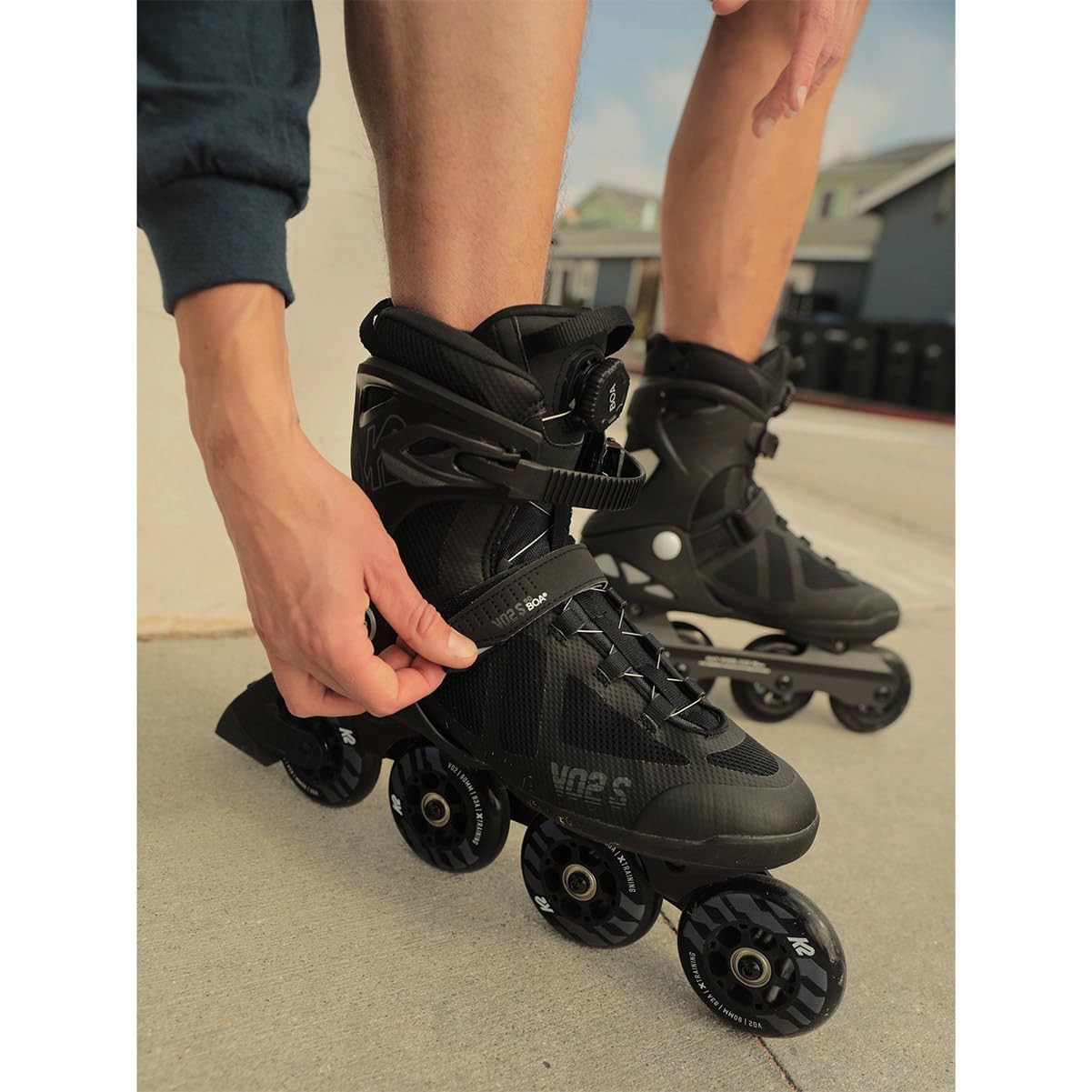 K2 VO2 S 90 BOA Inline Skate 2025 Black/Night