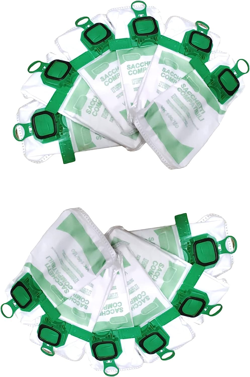 Ricambi Folletto Vk140 15 Pezzi Sacchetti Per Folletto VK140 VK150 FP140, Con 6 Sacchetti Folletto Vk140 - Foto 8