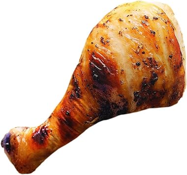Chicken Wing Drumstick Fried Pillow, 20cm Simulation Food Plush Toy Chicken Leg Cushion Soft Throw Pillow Home Decor Birthday