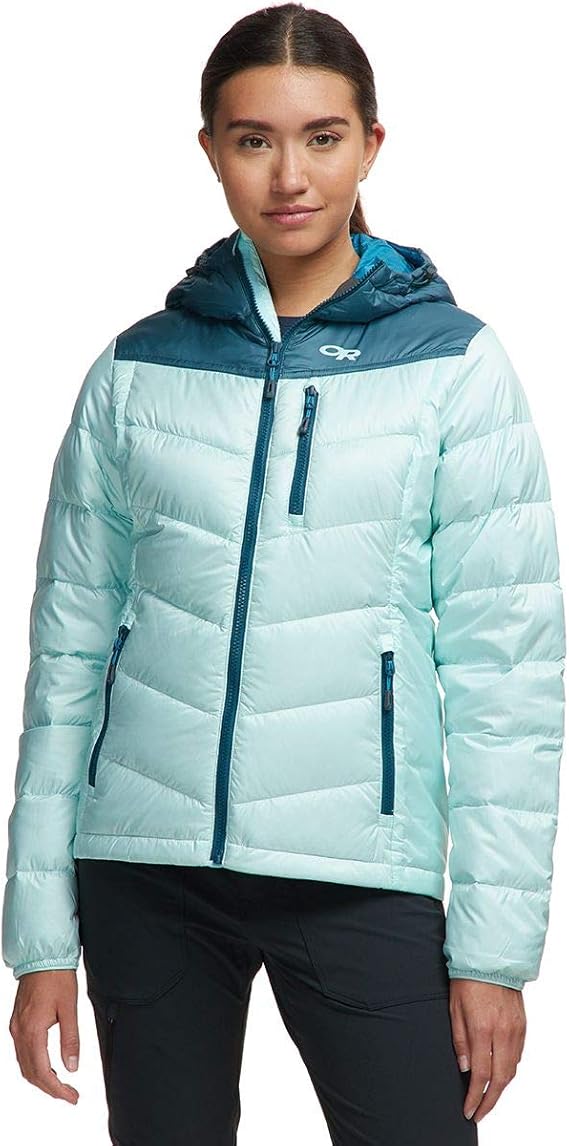 Women's transcendent down hoodie Clearance
