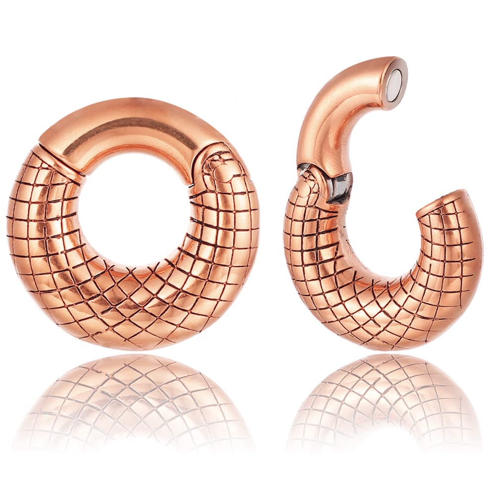 LADEMAYH4g (5mm) Circle Ear Hanger Weights for Stretched Ear Lobe, Replace Ear Taper 316L Stainless Steel Ear Gauges Expander Stretcher Earring Body Piercing Jewelry