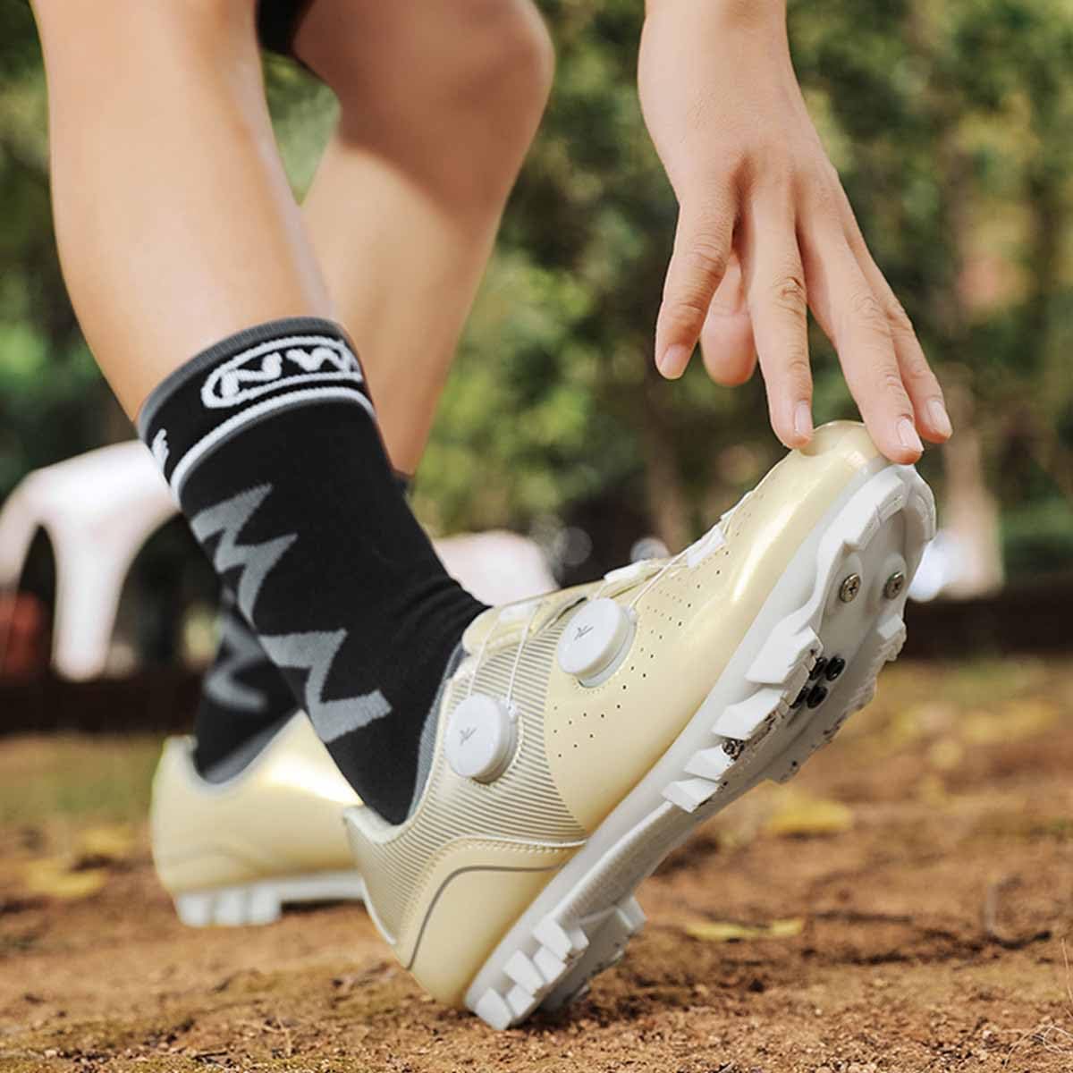 Scarpe da Ciclismo da Uomo Donna, Scarpe da Mountain Bike