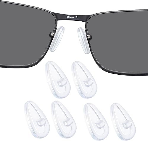 DROGO Almohadillas de silicona para la nariz de repuesto para gafas Oakley Conductor 6 OO4106Conductor 8 OO4107Savitar OO6047