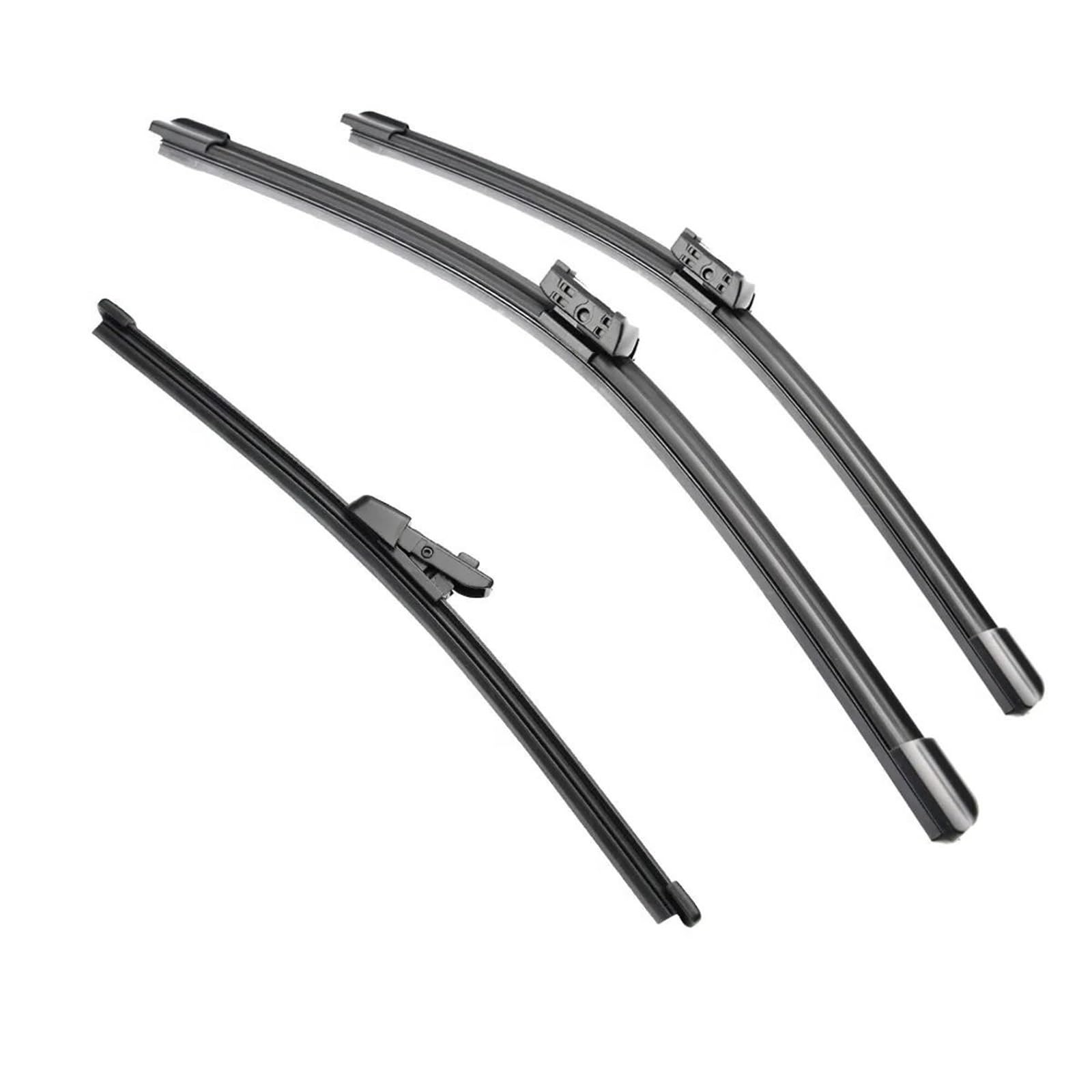 Escobillas Limpiaparabrisas Delanteras Y Traseras Accesorios Para Parabrisas 3 Unidades Para VW modelos Superiores De 2011 A 2020 24" + 16" + 10" Limpiaparabrisas