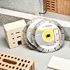 Bosch Professional Accessories Standard Series Turbo Segmented Diamond Cutting Disc 115 mm For General Building Materials, Grey