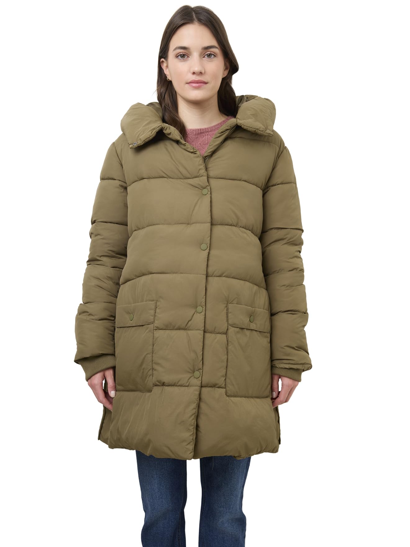 Vertbaudet Steppjacke für Schwangerschaft & Stillzeit, Tragejacke, Recycling-Polyester