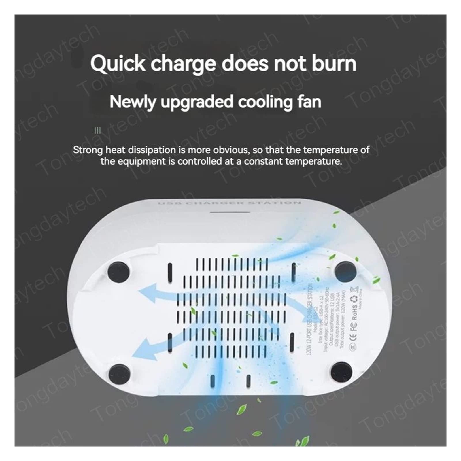 Stacja ładowania, Uniwersalna ładowarka 160W Multi USB 30-portowa stacja szybkiego ładowania USB(160W 24 Port)