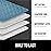 GORILLA GRIP Washable Underpads, Waterproof Reusable Heavy Absorbency Incontinence Bed Pads, Leak Proof Toddler Mattress Pad, 52x34 Slip Resistant Protector for Bedwetting, Adults and Kids, Blue