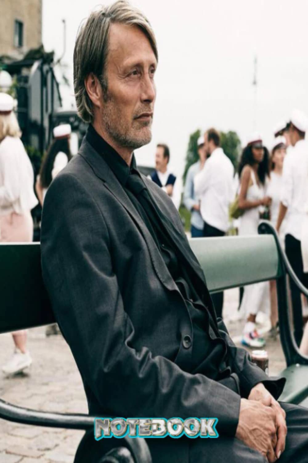 Notebook : Mads Mikkelsen Day Planner Notebook 105 pages , 6x9inch Lined Notebook Gift Ideas - Thankgiving Notebook #300